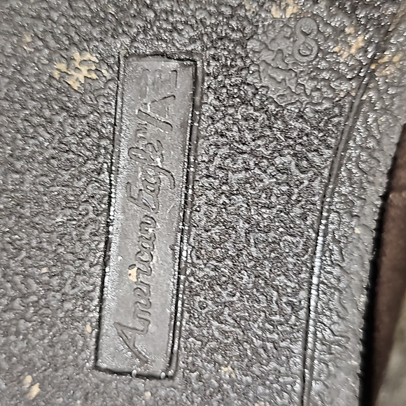 AMERICAN EAGLE WOMENS BROWN FAUX SUEDE & FUR BOOTS SIZE 8 - Picture 4 of 7